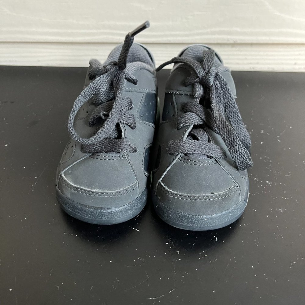 Jordan Nike Toddler Retro 6 Low Mint Foam Shoes Sneakers Sz 5C Style 768885-015 - Picture 9 of 11